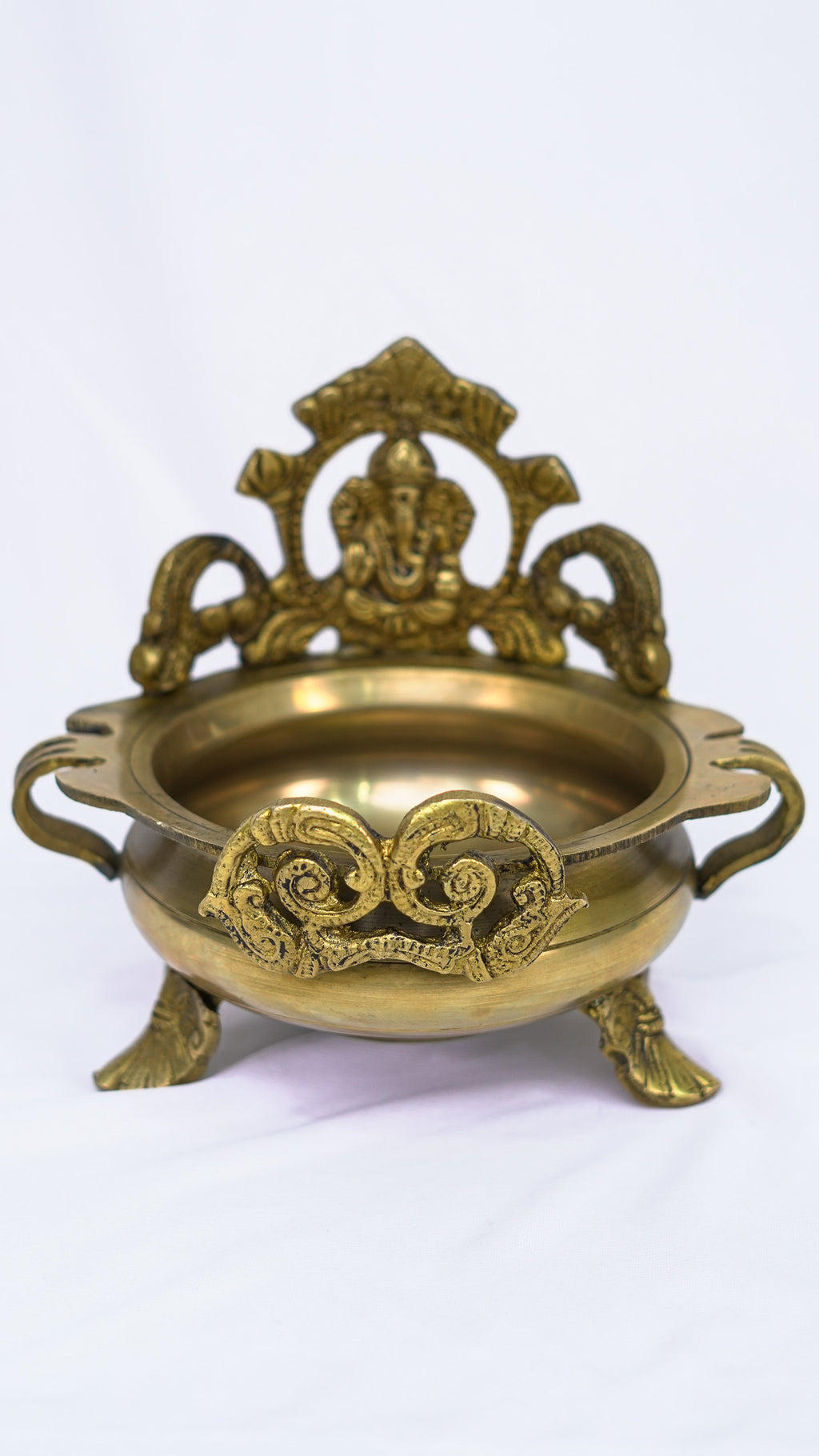Handcrafted Brass Urli with Bell