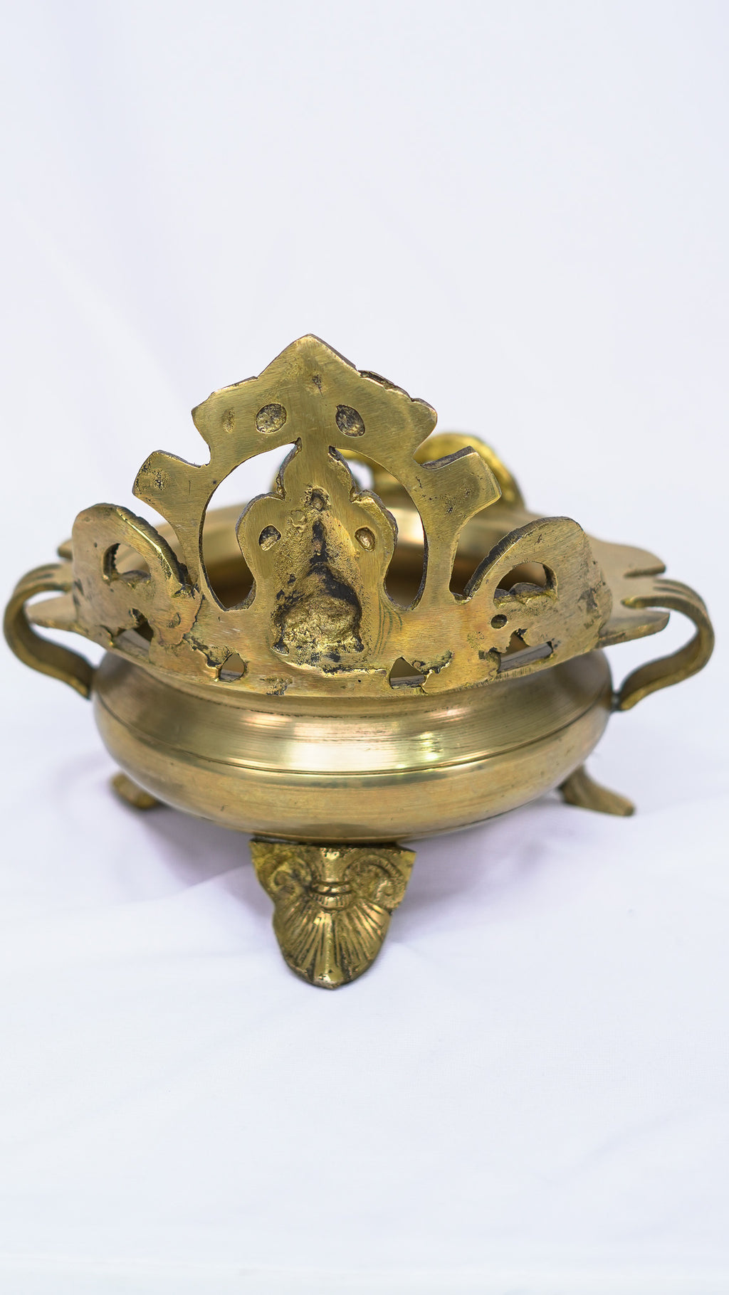 Handcrafted Brass Urli with Bell