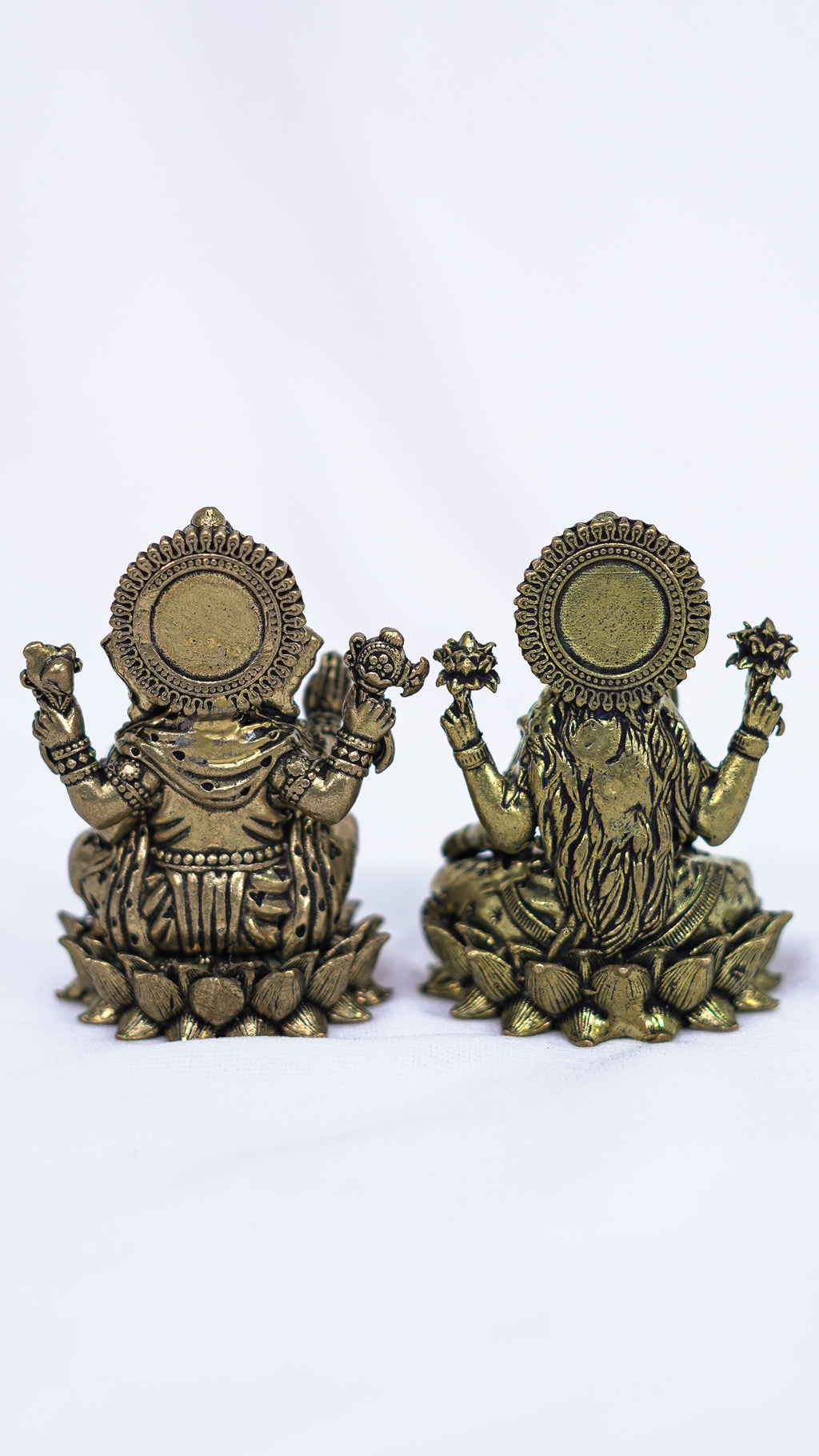 Ganesh Laxmi on Lotus Brass Idle