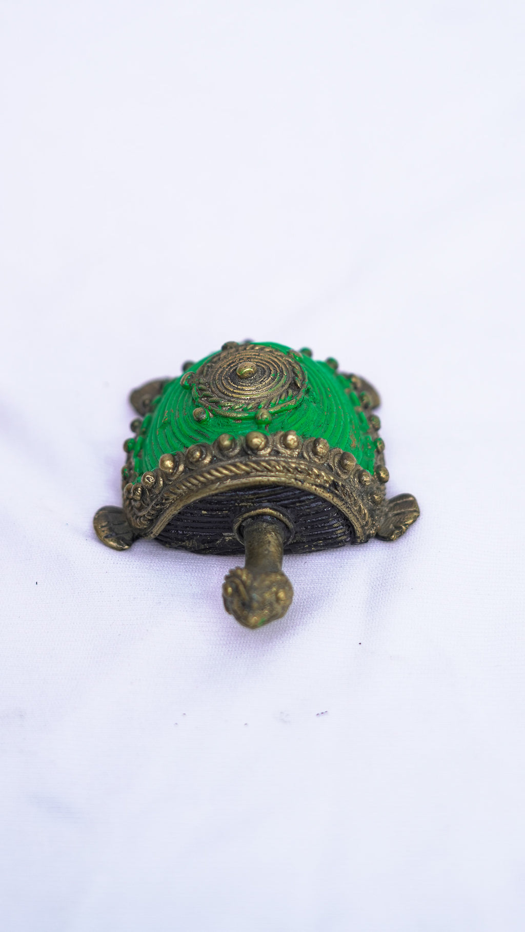 Turtle Brass Idle (Green)