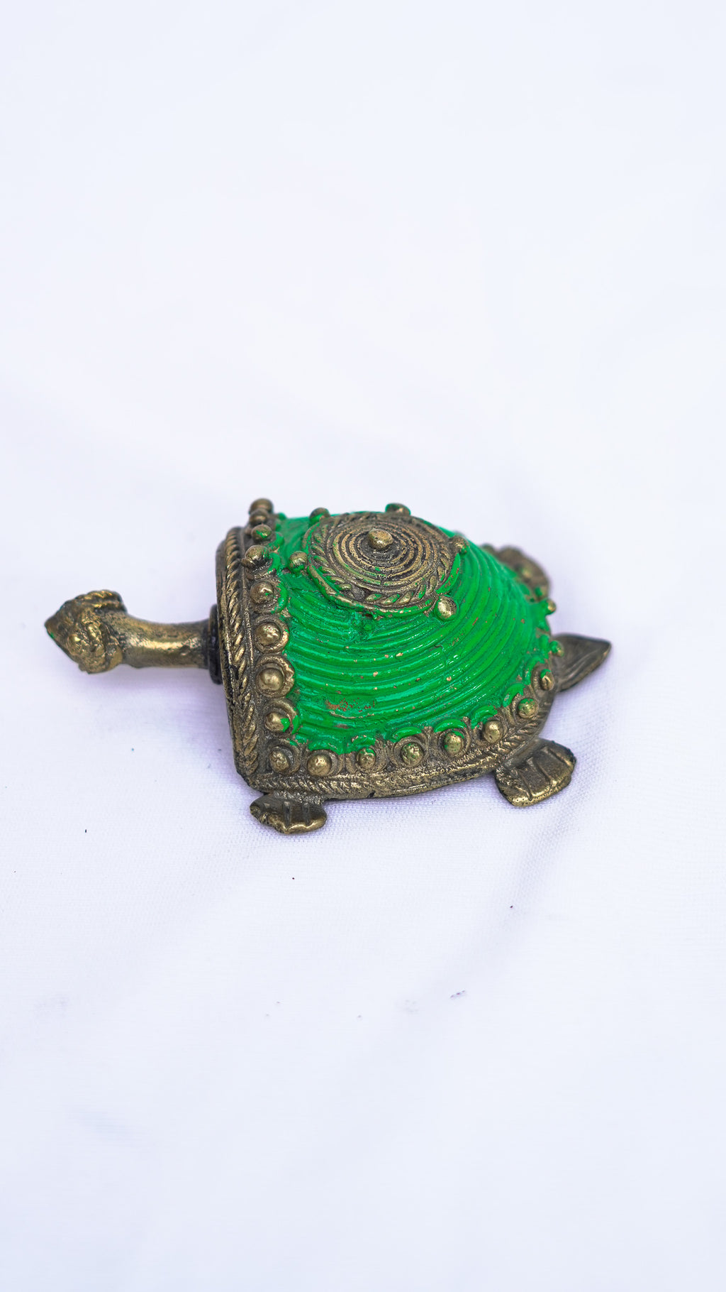 Turtle Brass Idle (Green)