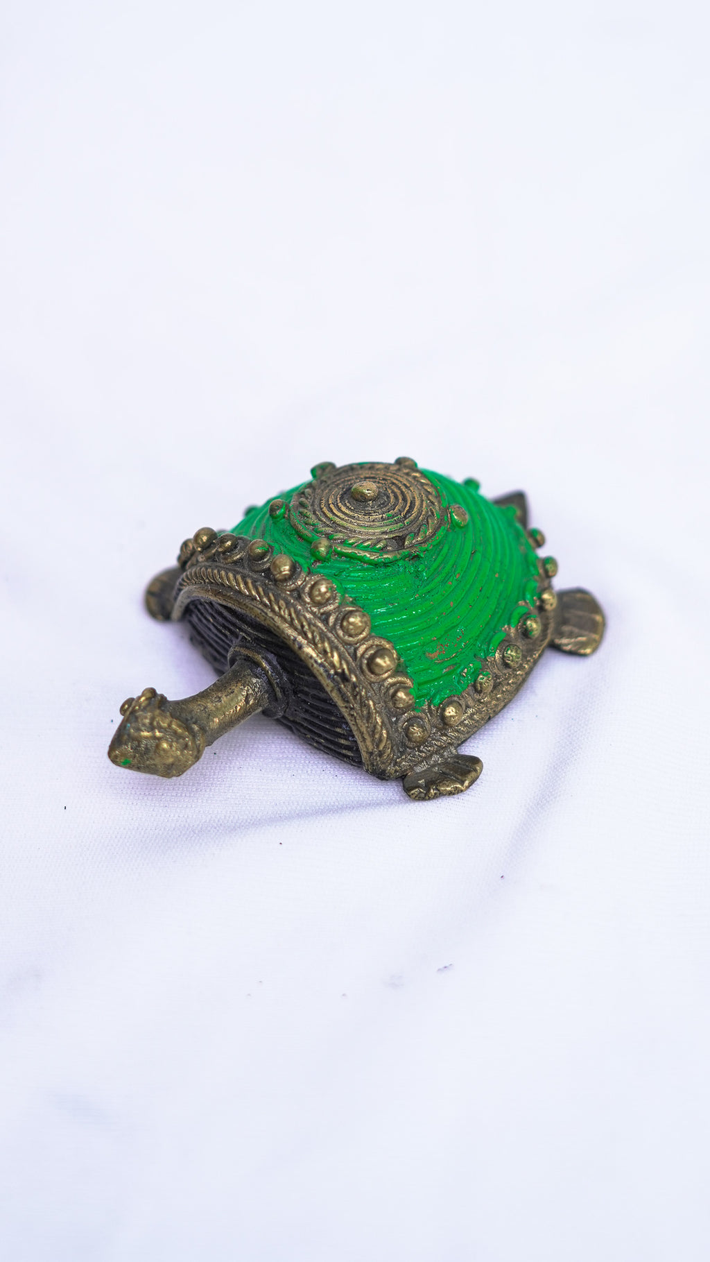 Turtle Brass Idle (Green)