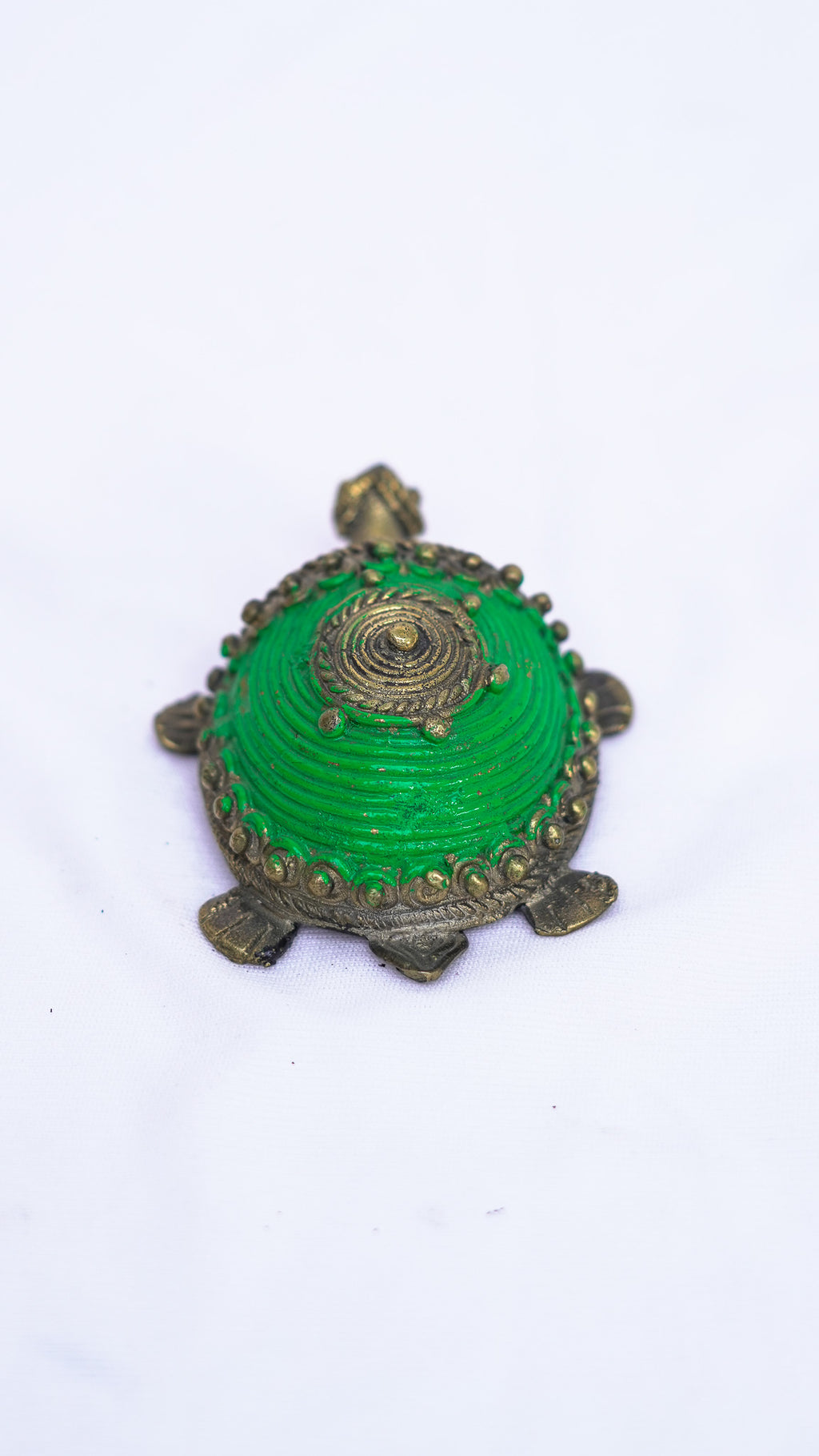 Turtle Brass Idle (Green)