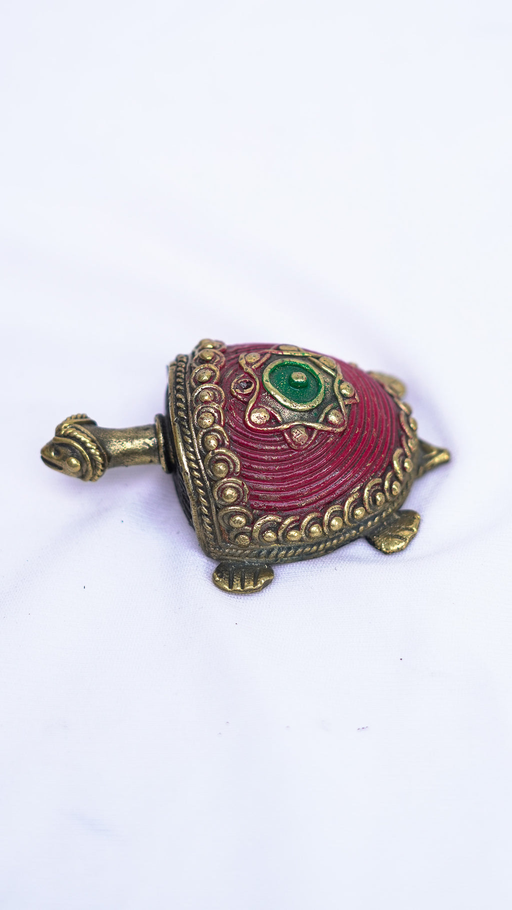 Turtle Brass Idle (Red)