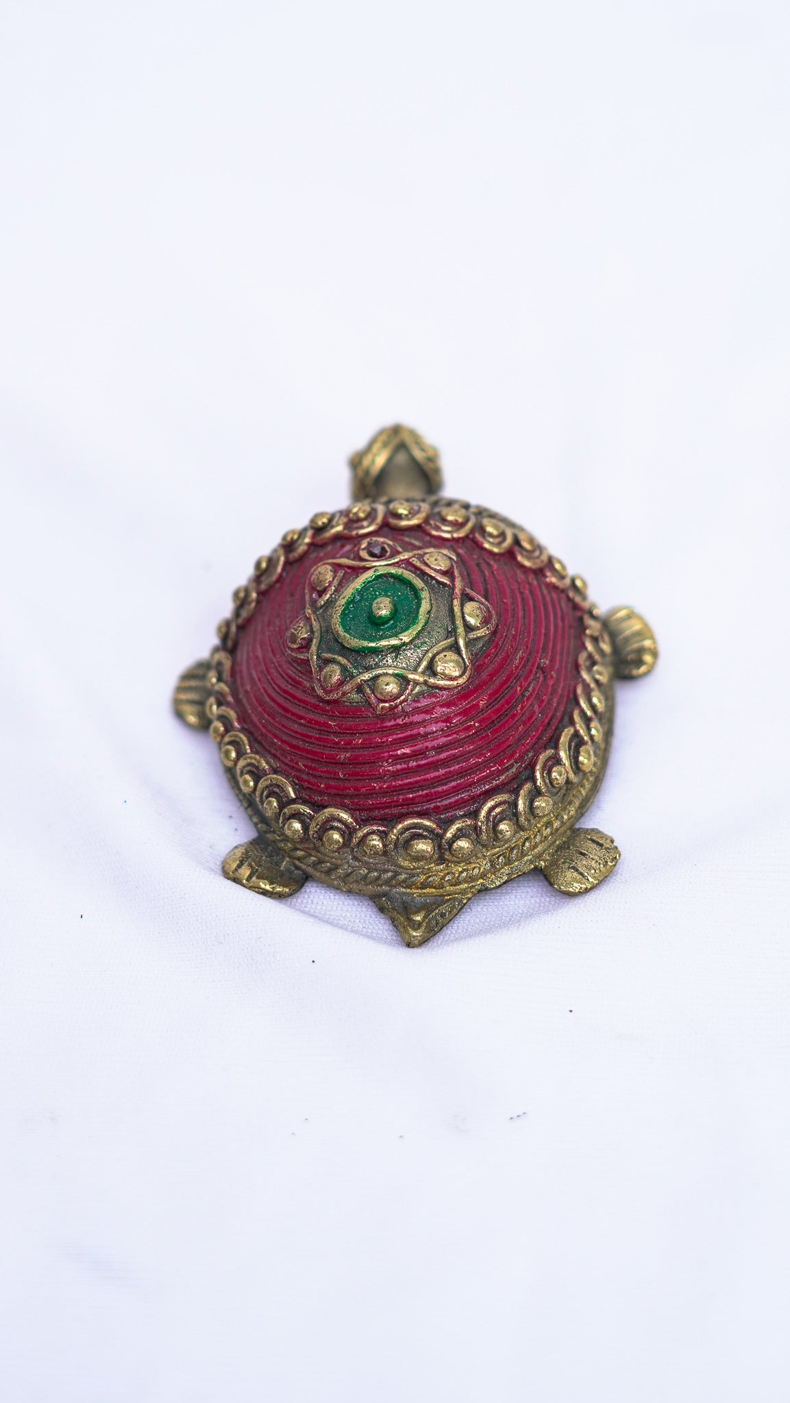 Turtle Brass Idle (Red)
