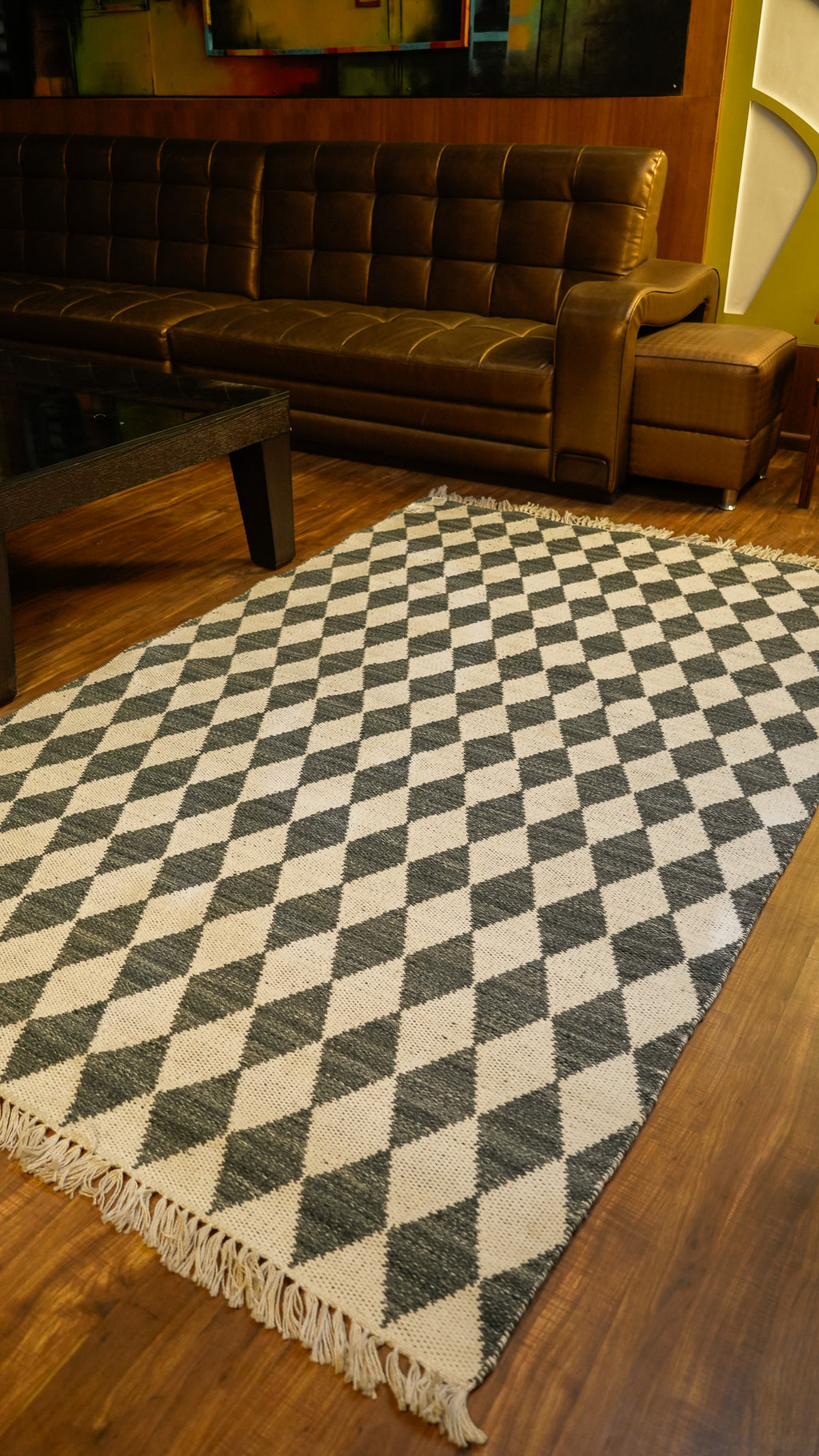 Kilim Shadow Hand-Woven Polypropylene Indoor-Outdoor Rug