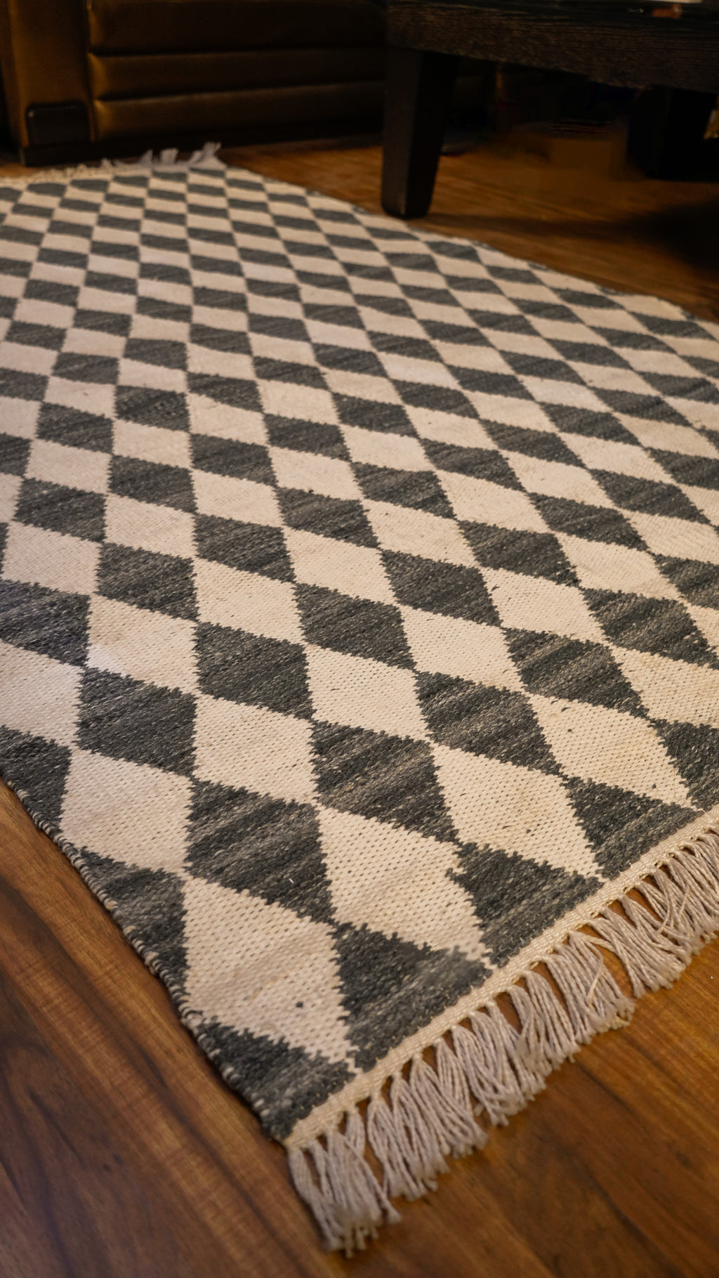 Kilim Shadow Hand-Woven Polypropylene Indoor-Outdoor Rug