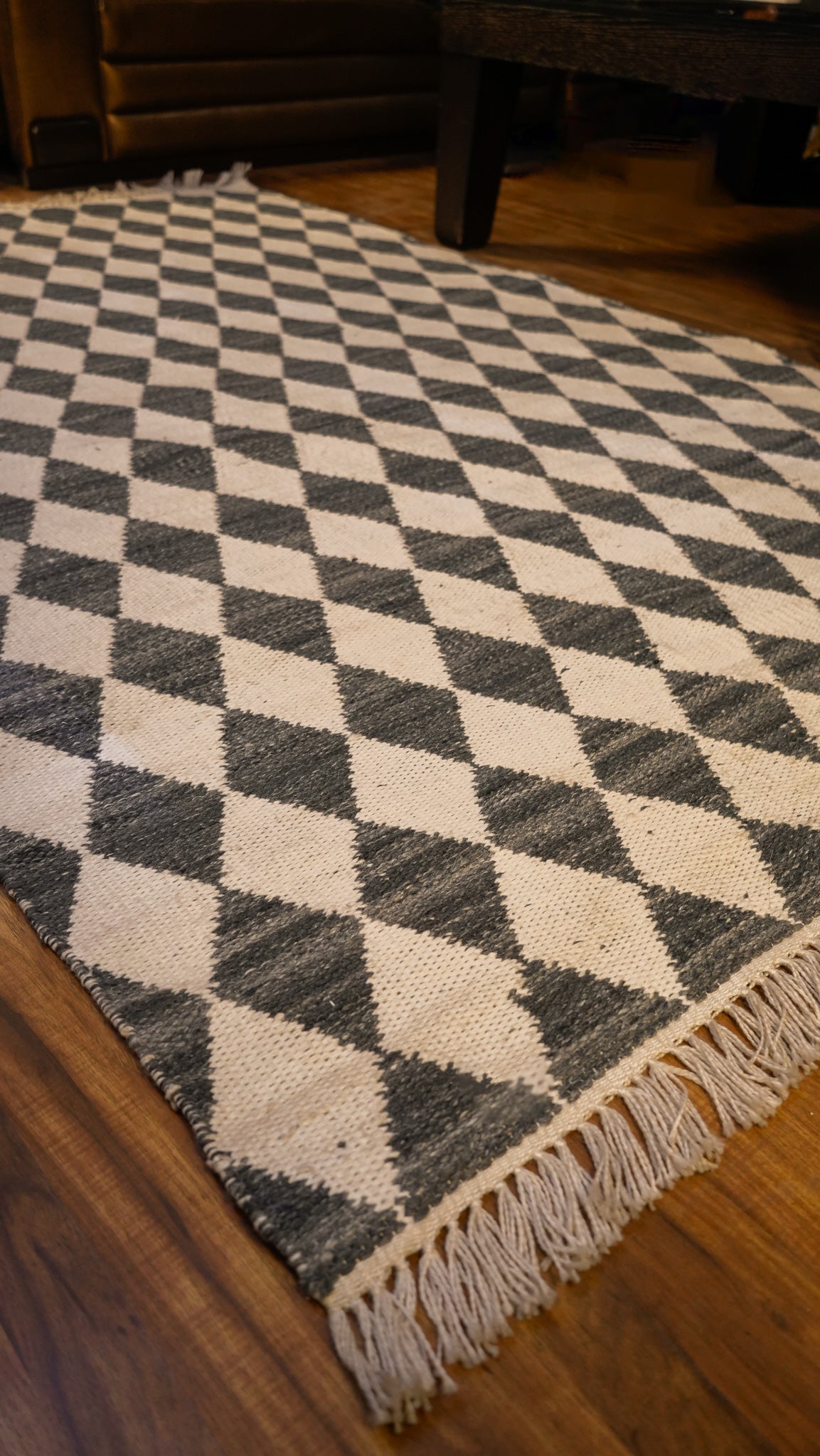 Kilim Shadow Hand-Woven Polypropylene Indoor-Outdoor Rug