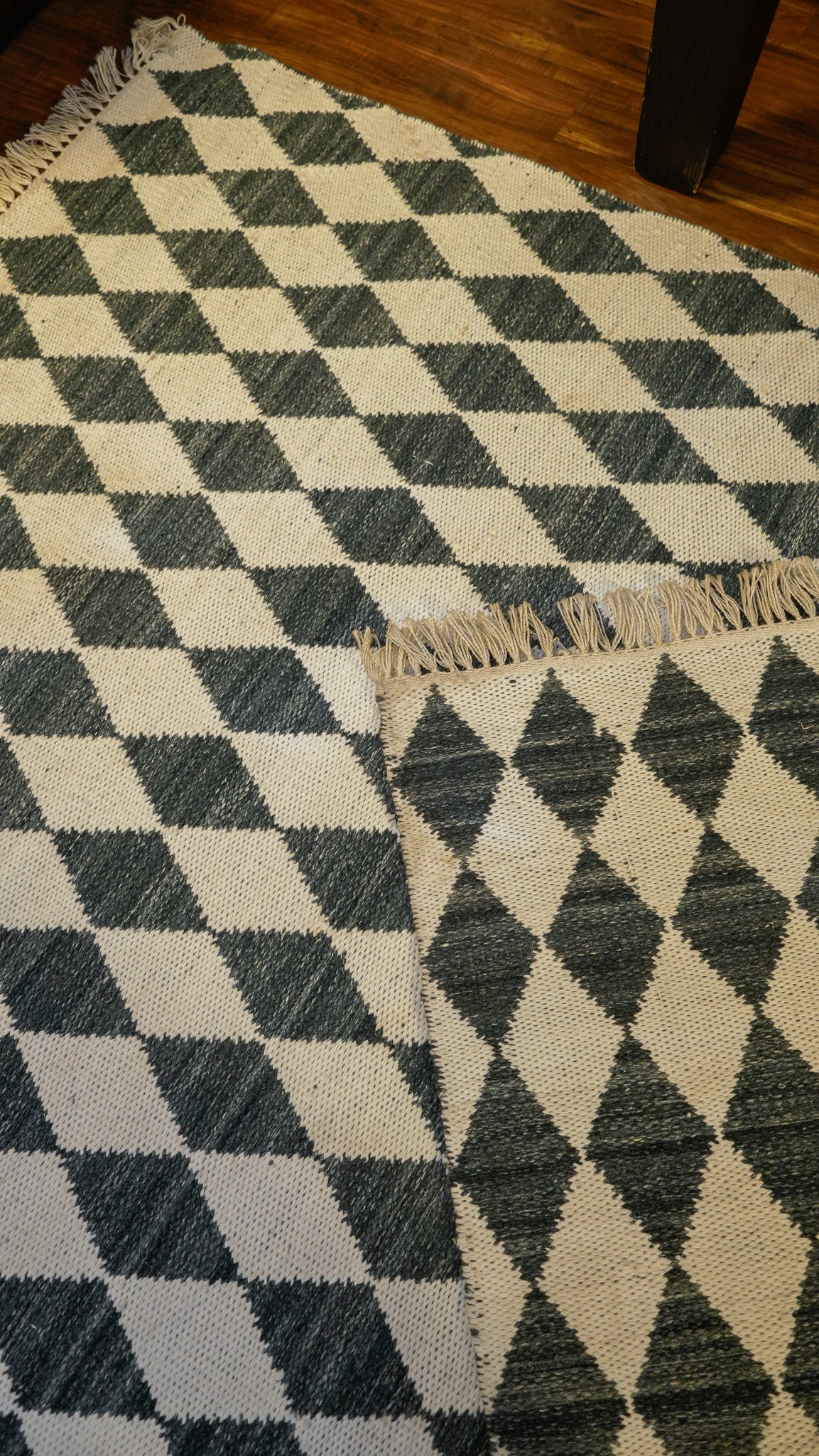 Kilim Shadow Hand-Woven Polypropylene Indoor-Outdoor Rug