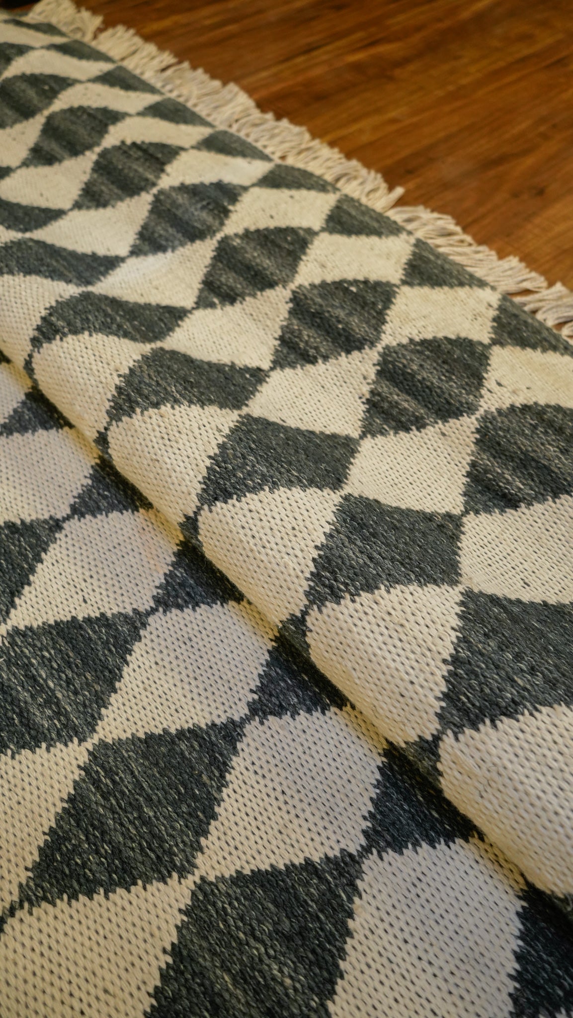 Kilim Shadow Hand-Woven Polypropylene Indoor-Outdoor Rug