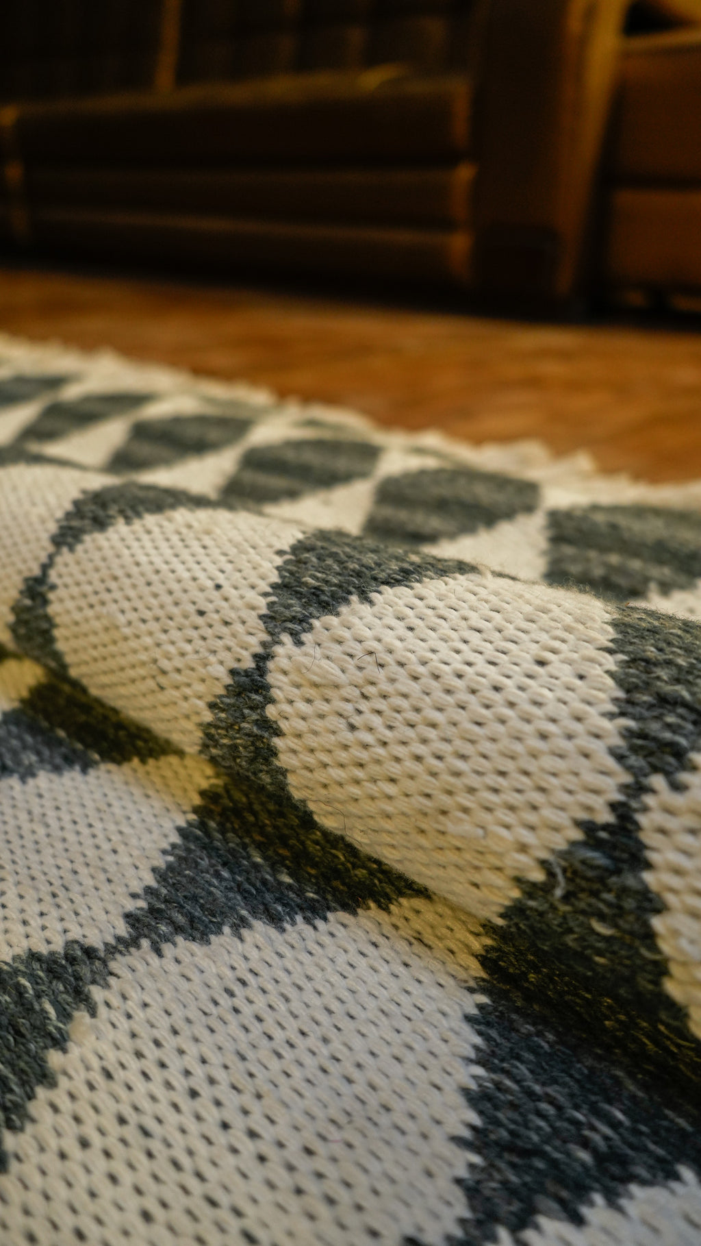 Kilim Shadow Hand-Woven Polypropylene Indoor-Outdoor Rug