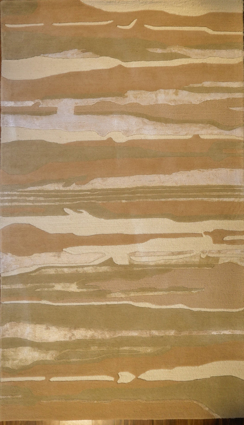 Desert Mirage Hand-Tufted Wool & Viscose Carpet