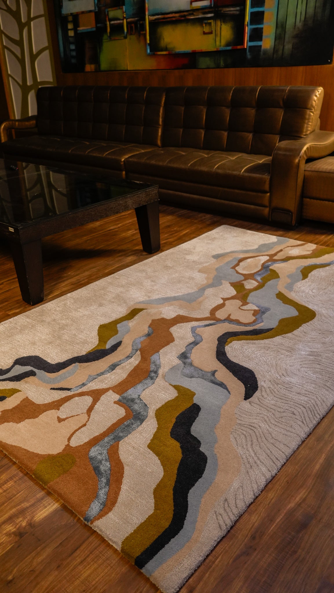 Riverstone Hand-Tufted Wool & Viscose Carpet
