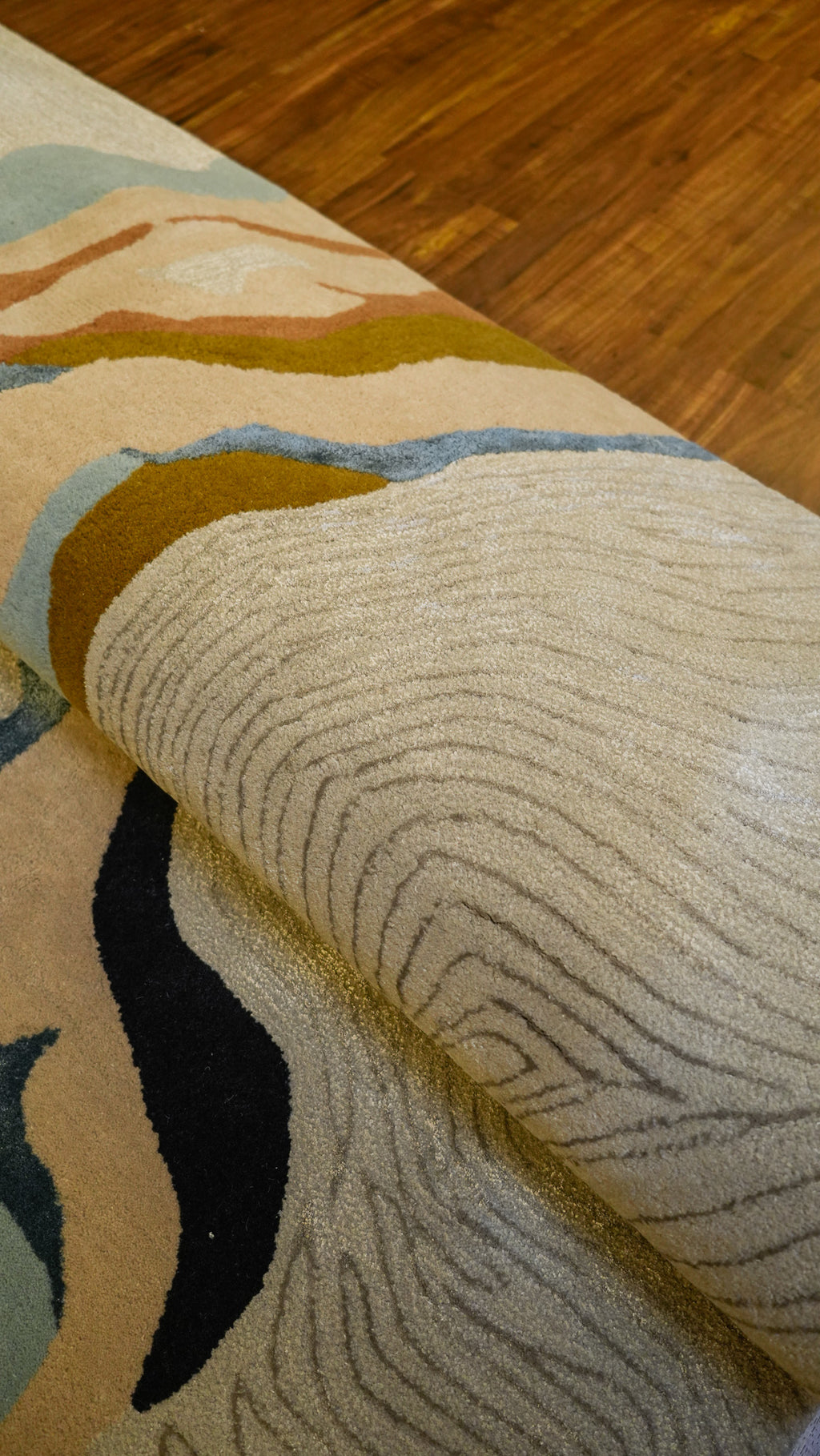 Riverstone Hand-Tufted Wool & Viscose Carpet
