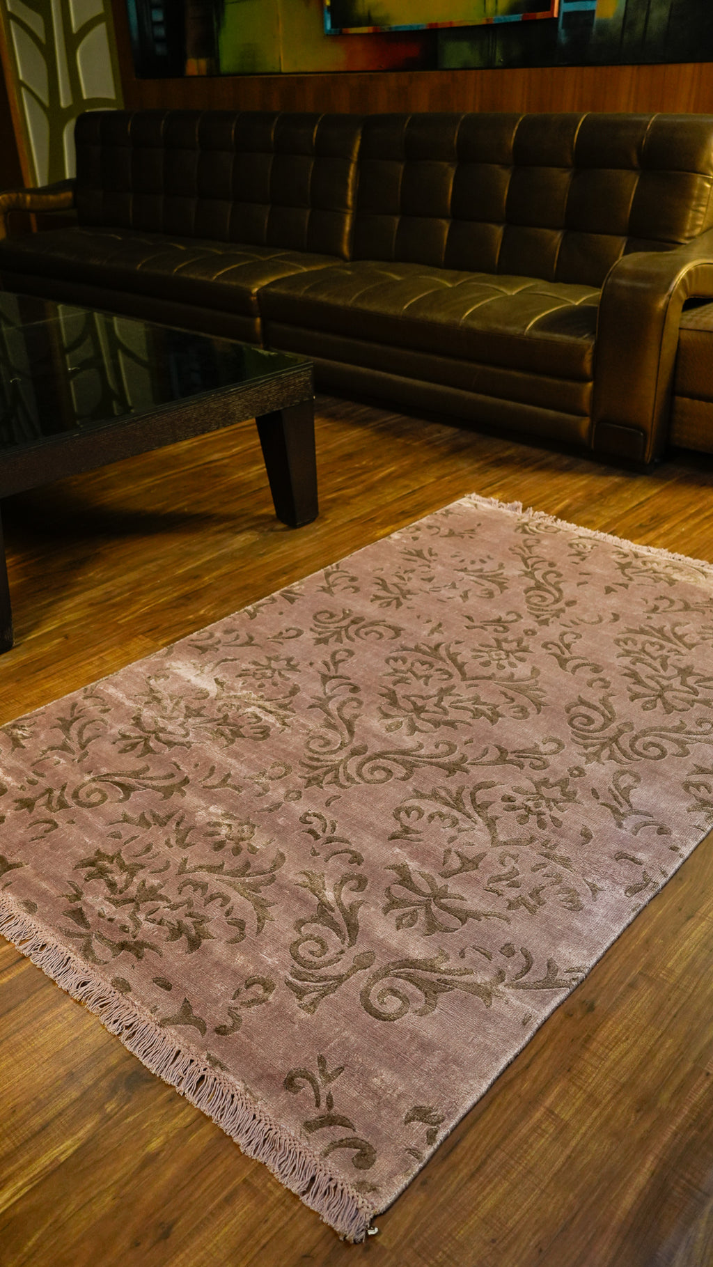 Vintage Grace Hand Loom Viscose Carpet