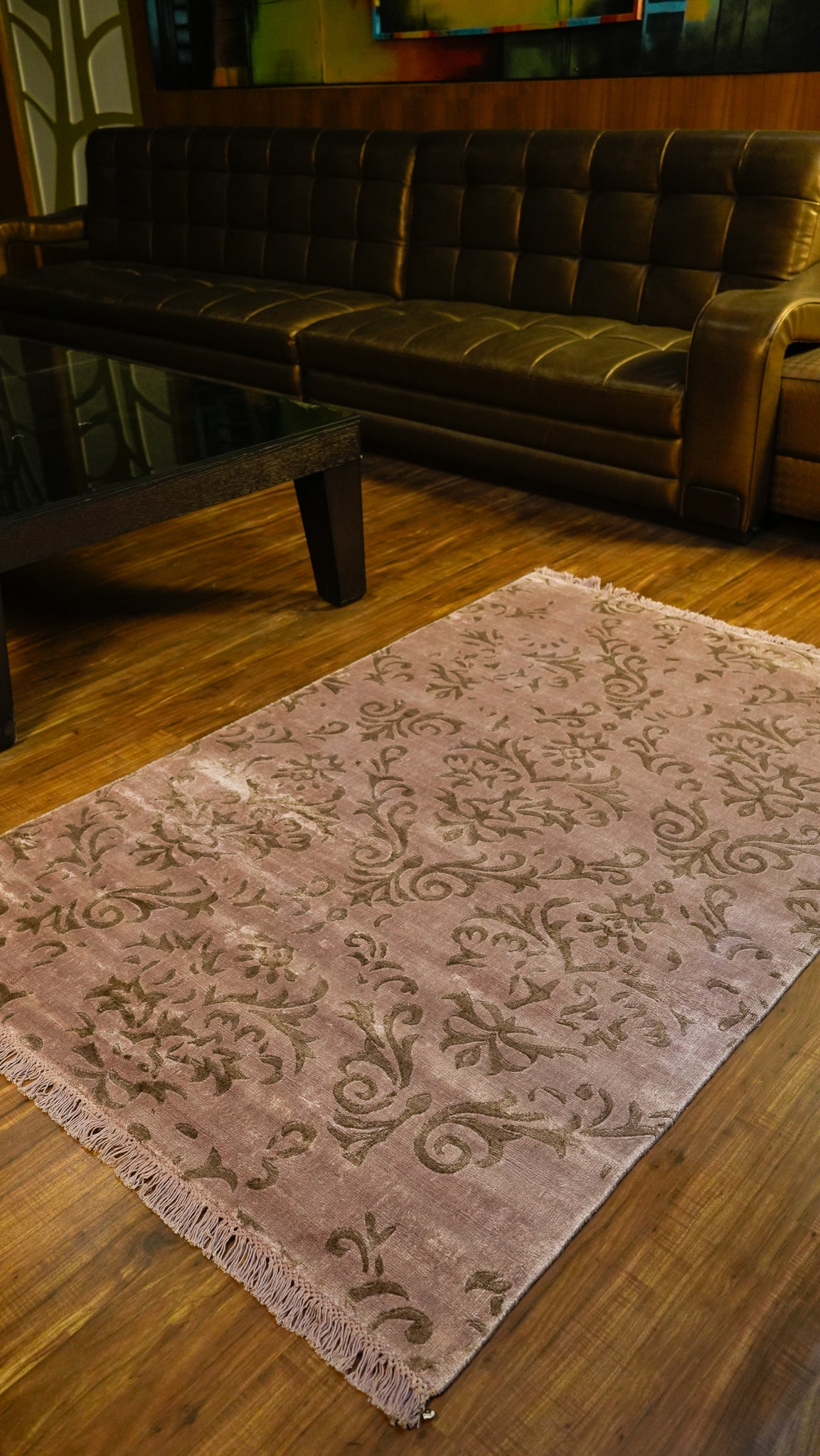 Vintage Grace Hand Loom Viscose Carpet