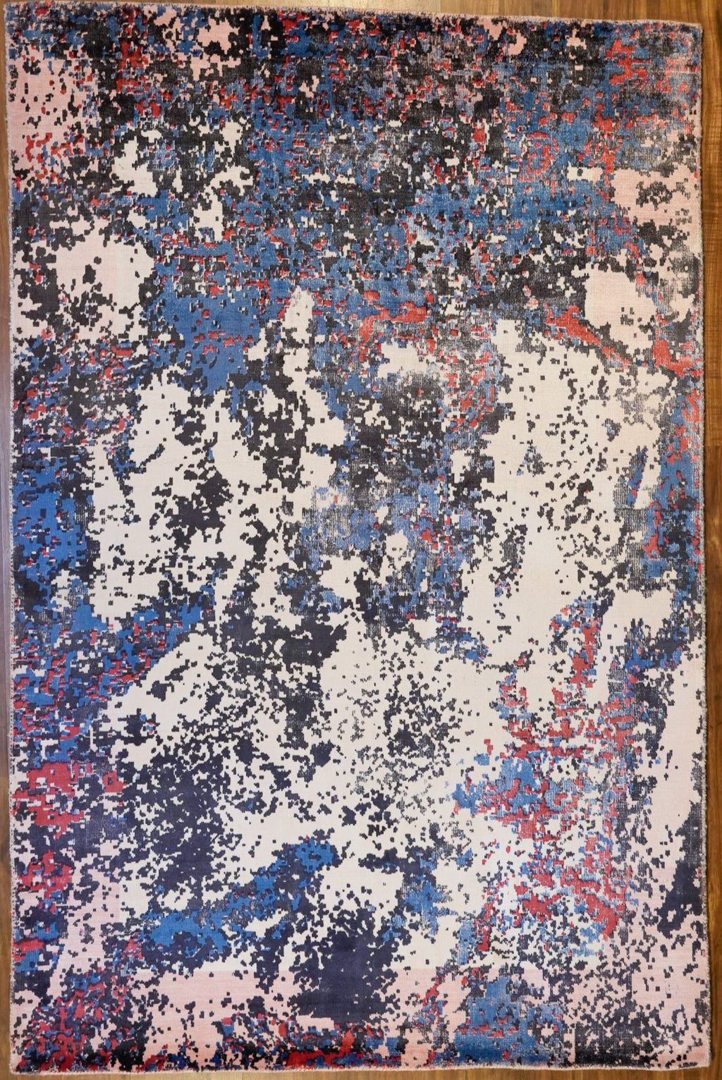 Cosmic Canvas Hand Loom Viscose Carpet