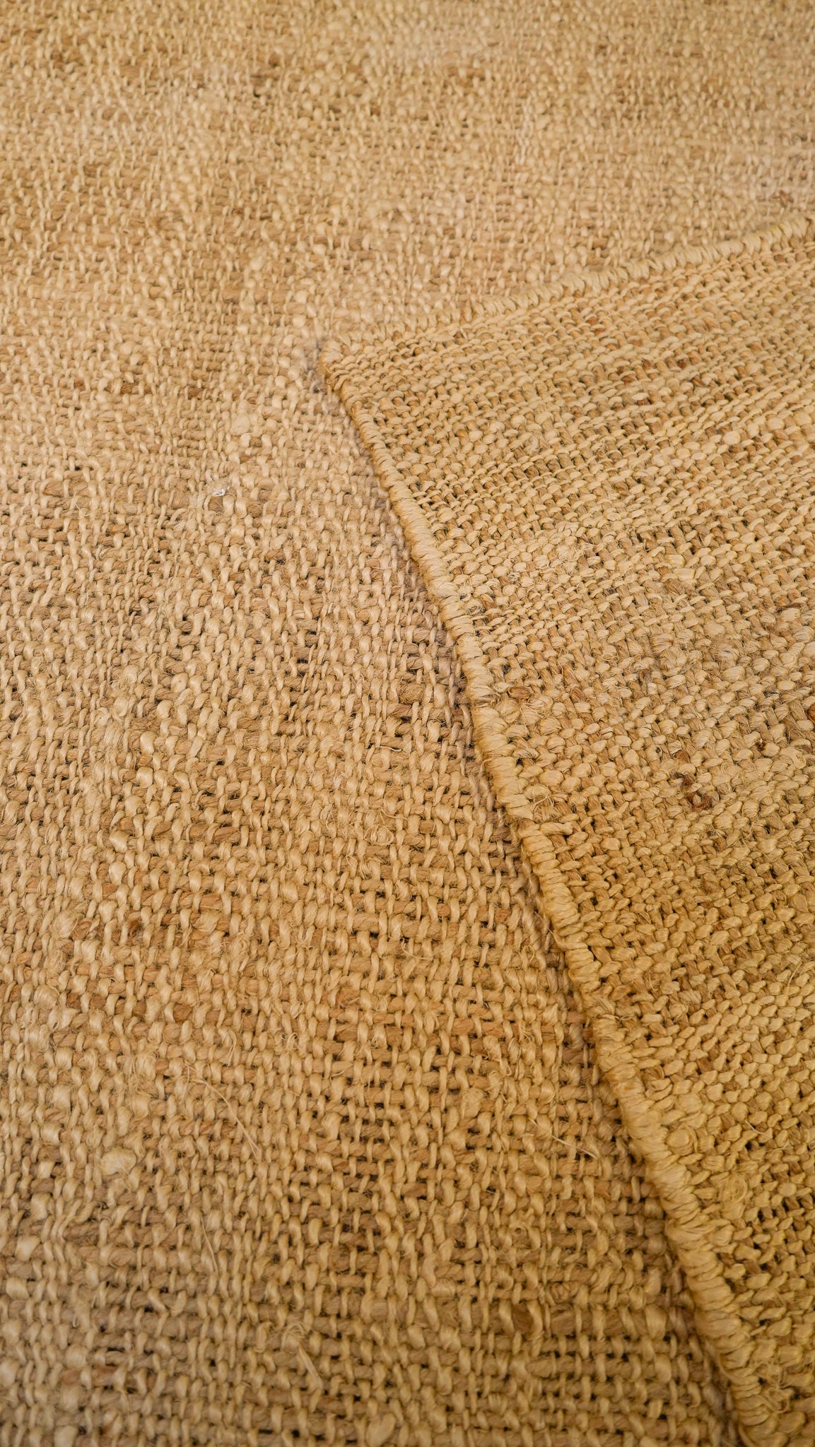 Natural Jute Rug Hand Woven 100% Jute Rug