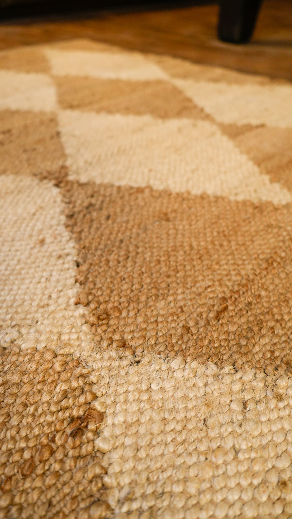 Urban Mocha Hand-Woven Woolen Kilim Rug