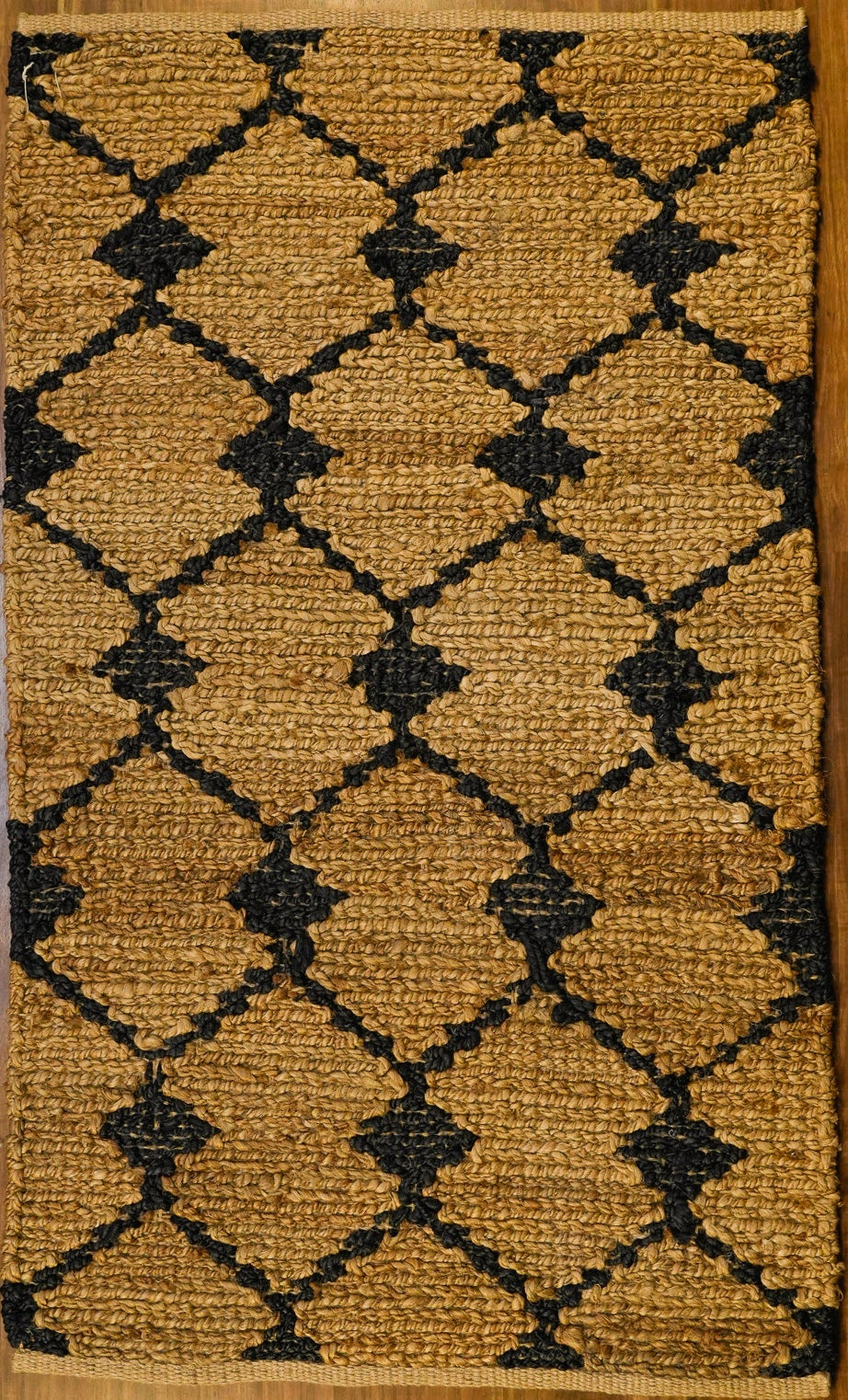 Knotted Woven Jute Rug Hand Woven 100% Jute Rug