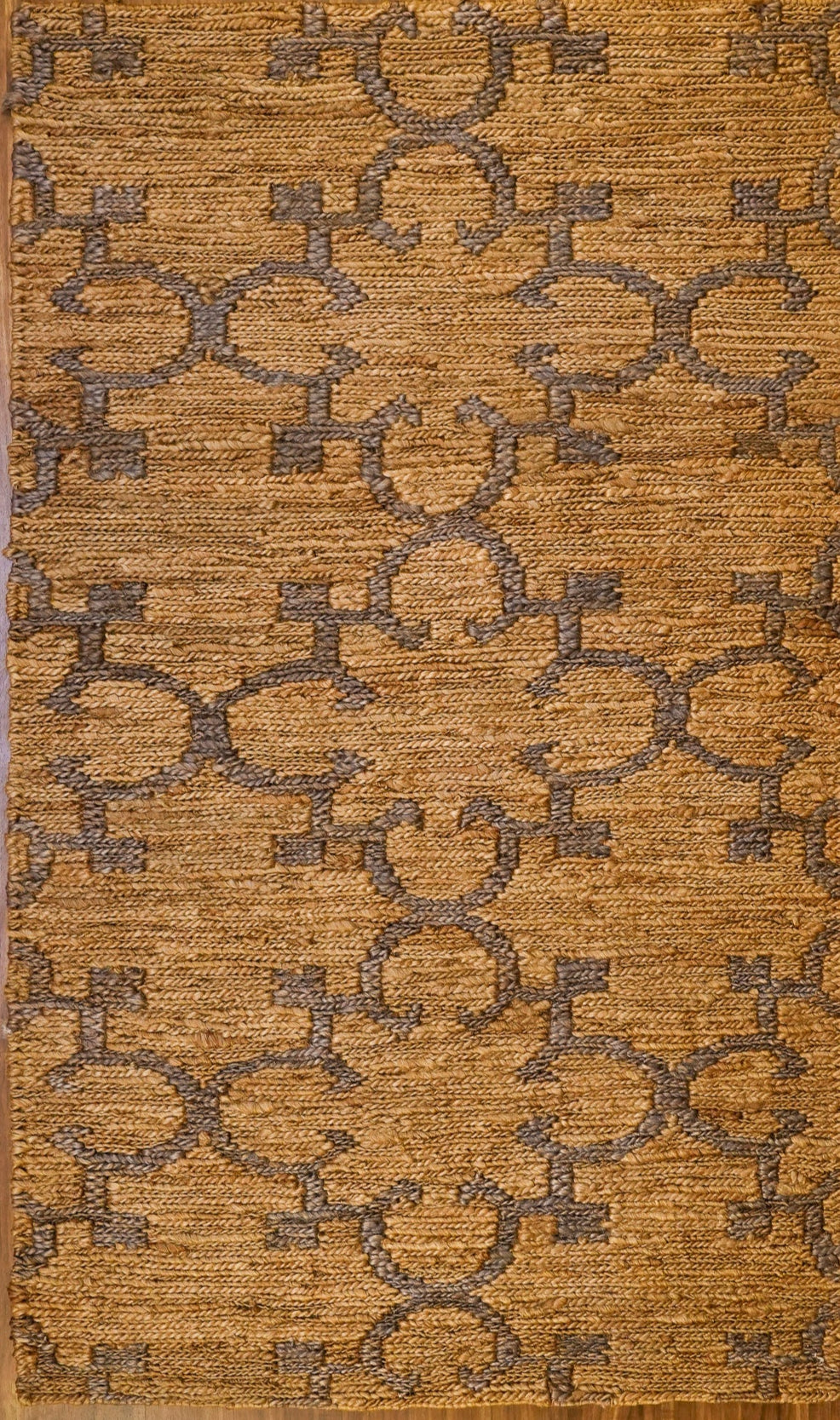 Rustic Elegance Jute Rug Hand Woven 100% Jute Rug