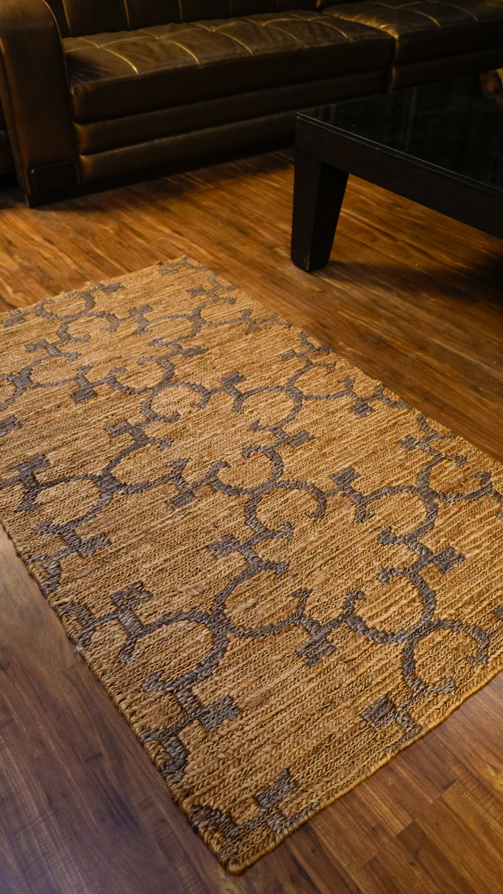 Rustic Elegance Jute Rug Hand Woven 100% Jute Rug